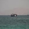Vessels at the Strait of Hormuz, as seen from Musandam