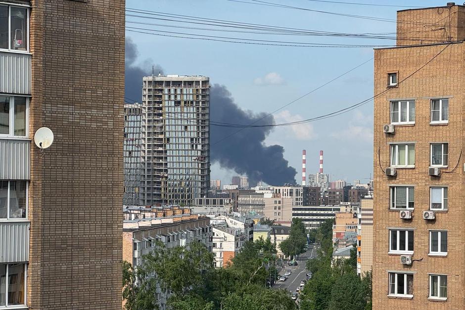 Ukraine war - Fire in eastern Moscow | Author: Profimedia