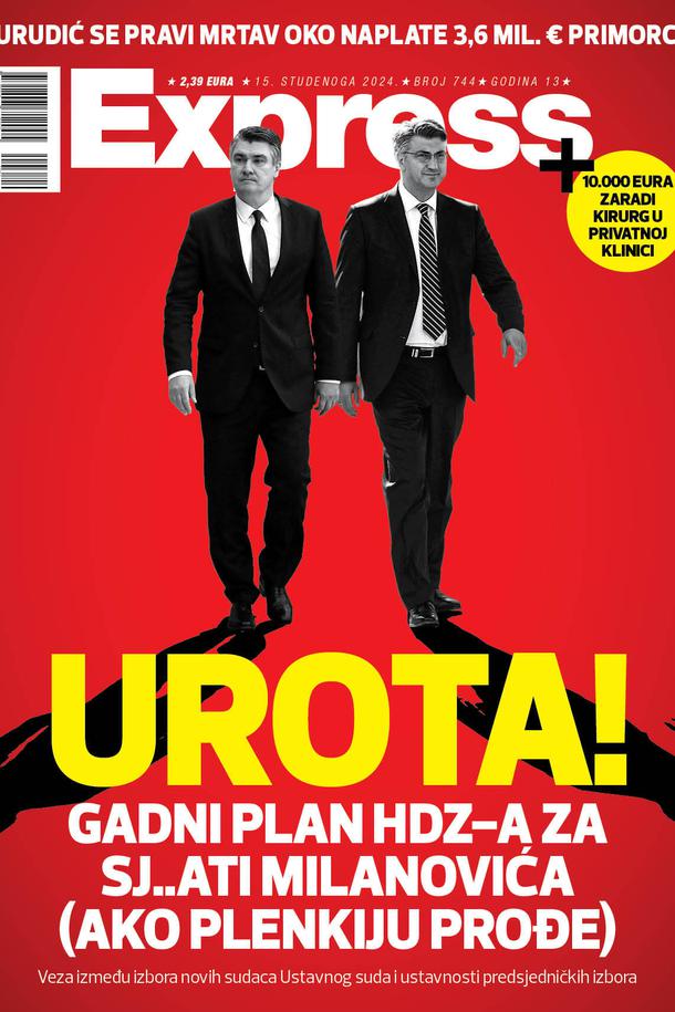 Urota! Gadni HDZ-a plan za sj..ati Milanovića