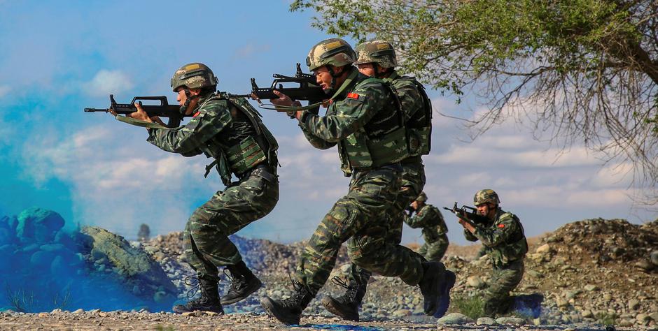 Kineski vojnici na vježbi | Author: CHINA STRINGER NETWORK/REUTERS/PIXSELL