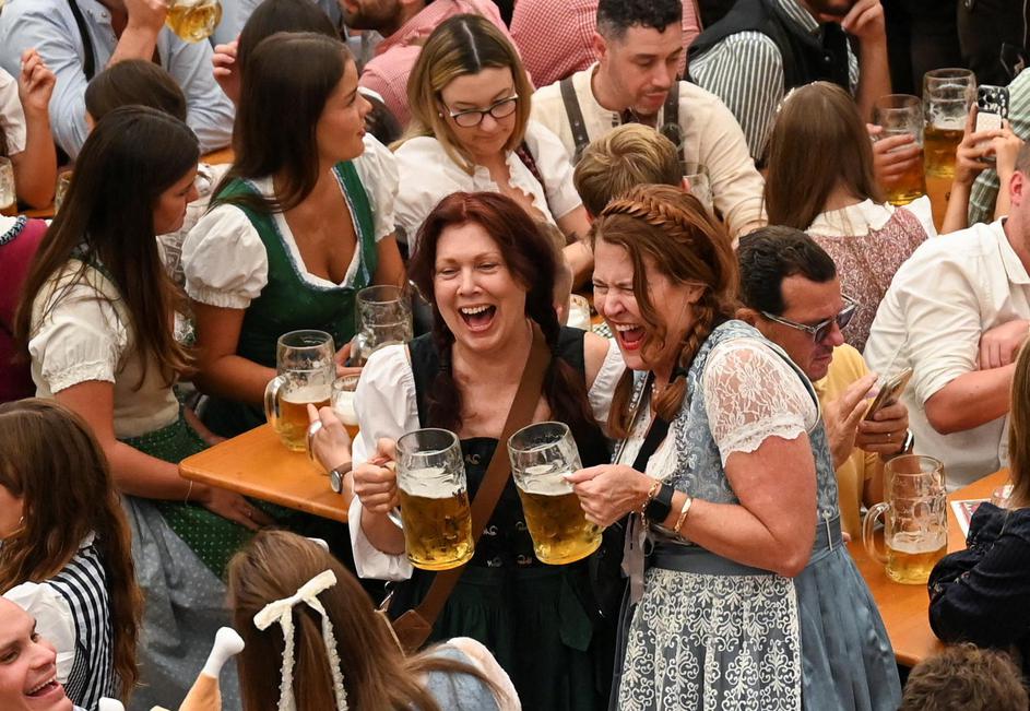 191st Oktoberfest, the world's largest beer festival, in Munich