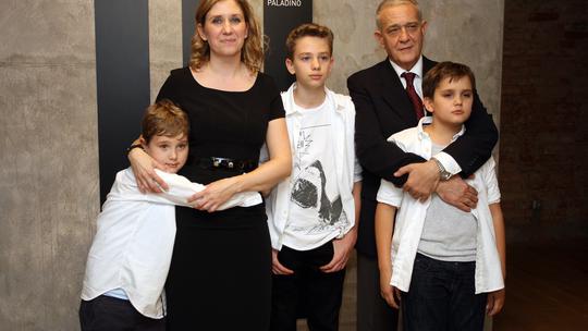 Zrinka Paldino s obitelji