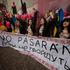 Pussy Riot protests outside the Russian Pavilion at the Venice Biennale
