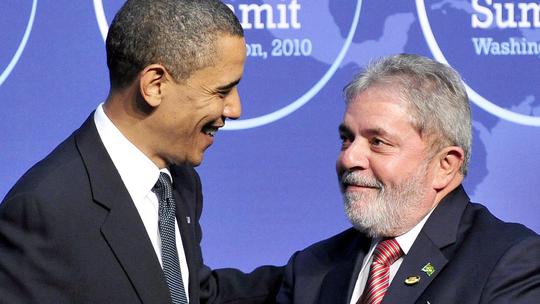 Barack Obama i Lula da Silva na sastanku G20 2010.