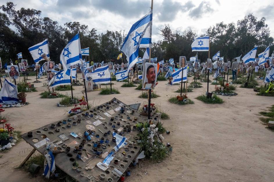 Nova Music Festival memorial in Re'im, Israel - 18 Mar 2024