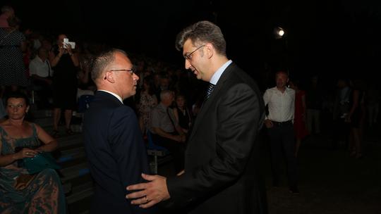 Andrej Plenković i Zlatko Hasanbegović