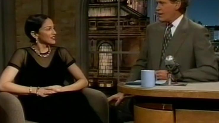 Madonna i David Letterman