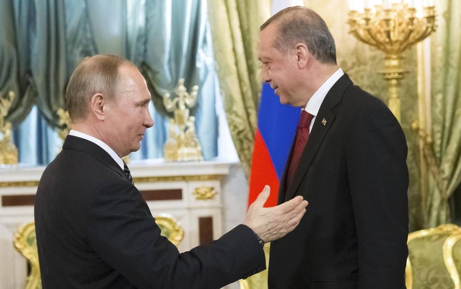 Recep Tayyip Erdogan u posjetu Vladimiru Putinu | Author: pool/REUTERS/PIXSELL