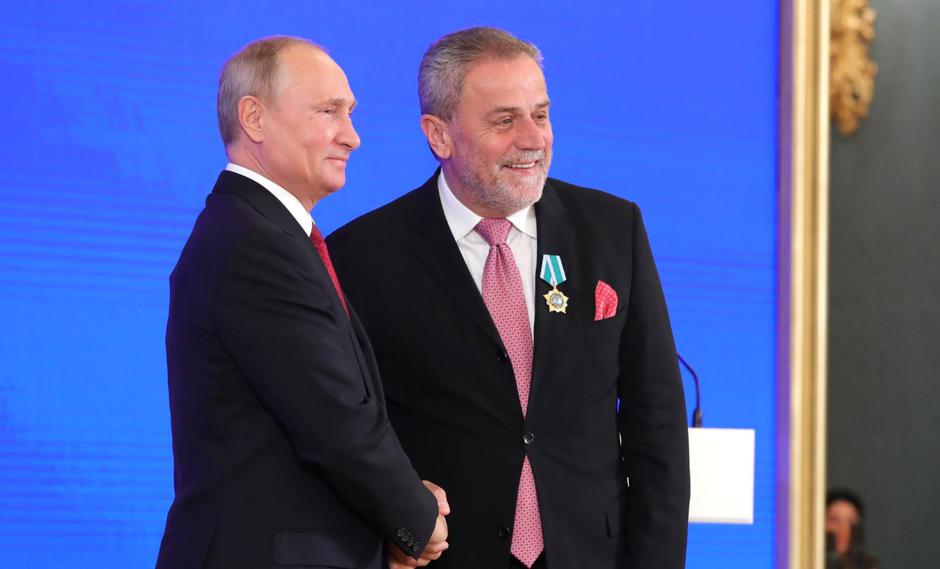 Milan Bandić kod Vladimira Putina povodom Dana nacionalnog jedinstva | Author: kremlin.ru