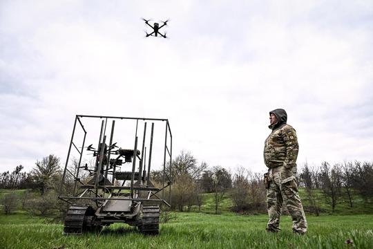 Ukrainian Developers and Military Tested Ground Robotic Complexes