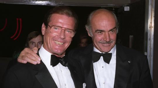 Roger Moore i Sean Connery