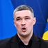 FILE PHOTO: Ukraine's Defence Minister Fedorov and Sweden's Defence Minister Jonson hold a press conference in Stockholm