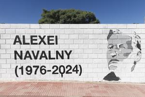 Argentina: Mural in honour of Alekséi Navalni