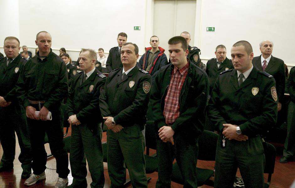 ARHIVA - 2010. Zagreb: Po?elo su?enje optuženima za ubojstvo Ive Pukani?a i Nike Franji?a | Author: Goran Mehkek / CROPIX