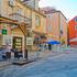 Listun street, with restaurants and cafes, Makarska, Dalmatia, Croatia