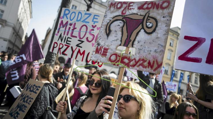 Poljska prosvjed - pobačaj