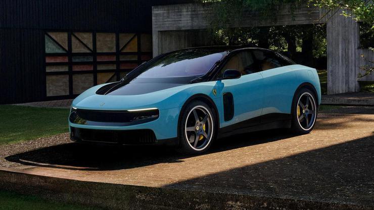 Ferrari unveils its first fully electric car "Luce\