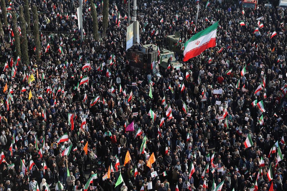 Pro-government rally in Tehran | Author: Stringer