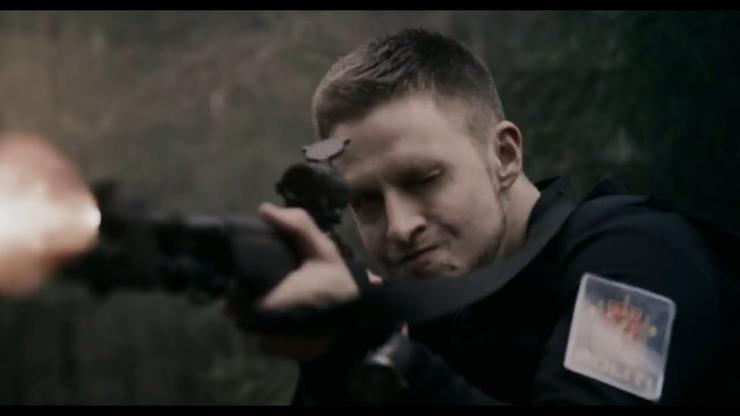 Scena iz filma Utøya Massacre