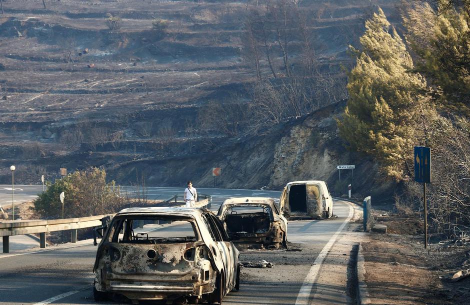 Posljedice požara kod Omiša | Author: Ivo Cagalj/PIXSELL