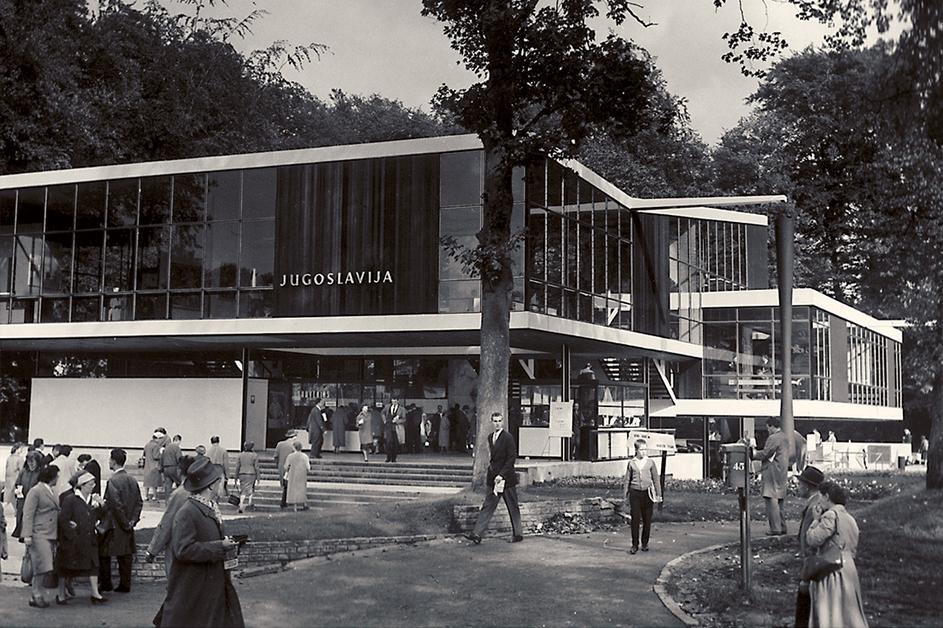 Vjenceslav Richter - Jugoslavenski paviljon, EXPO 1958.