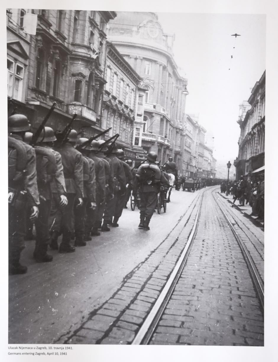 Ulazak nacističke vojske u Zagreb 1941. | Author: Hrvatski povijesni muzej u Zagrebu/ privatna zbirka