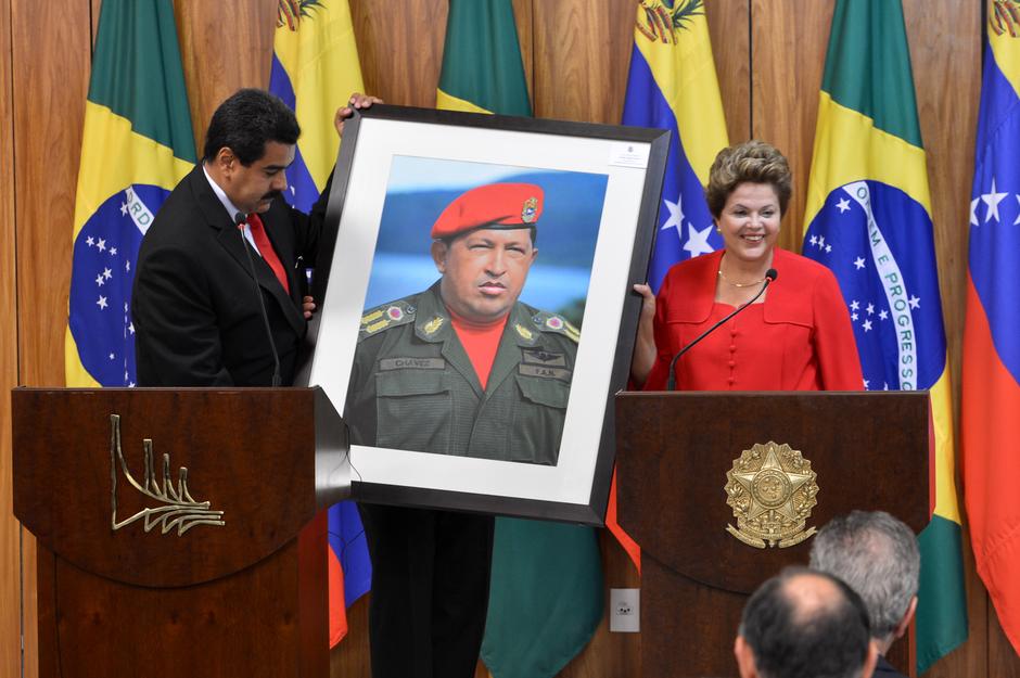 Nicolas Maduro i Dilma Rousseff | Author: Valter Campanato/ABr