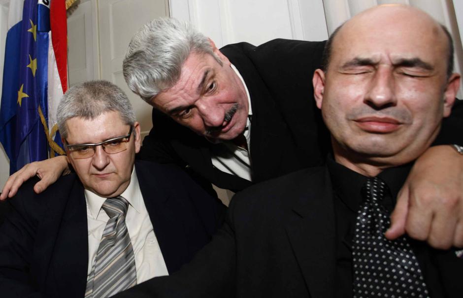 ARHIVA -  Dobro raspoloženje u izbornom stožeru HSP-a 2007. splasnulo je nakon objave rezultata | Author: anicrobe