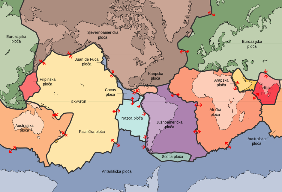 Tektonika ploča | Author: wikipedia