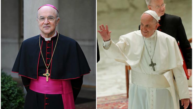 Carlo Maria Vigano i papa Franjo
