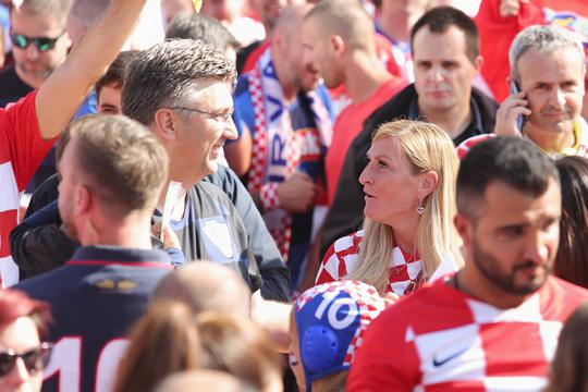 Andrej Plenković i Janica Kostelić