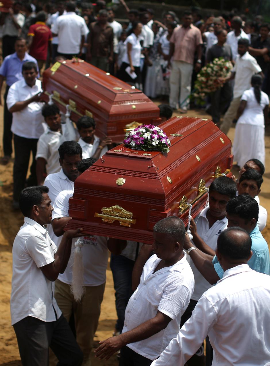 Masovni sporvod ubijenih u napadima u Šri Lanki | Author: ATHIT PERAWONGMETHA/REUTERS/PIXSELL