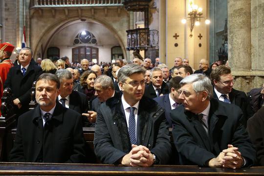 Zagreb: Kardinal Bozanić predvodio misu za Domovinu i prvog hrvatskog predsjednika dr. Tuđmana