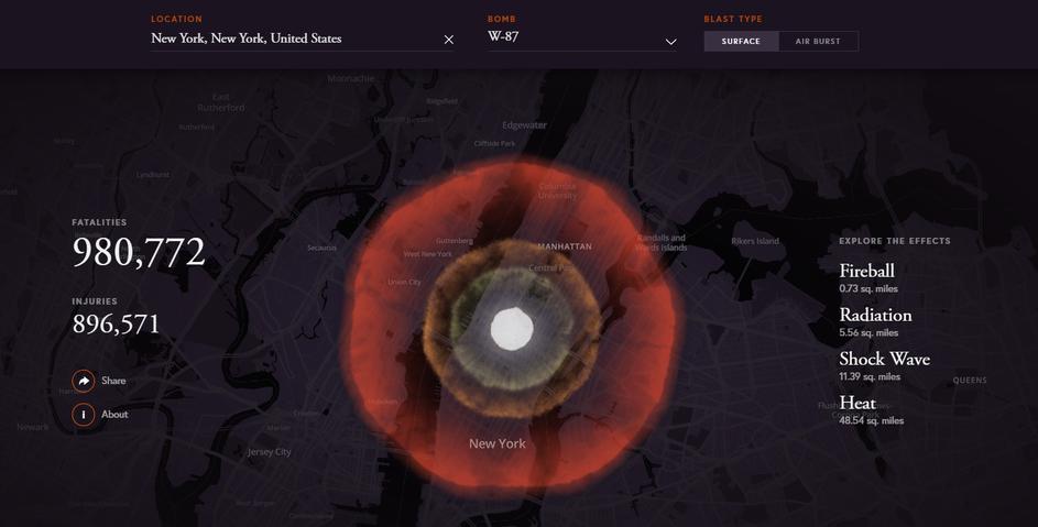 Nuklearna eksplozija New York