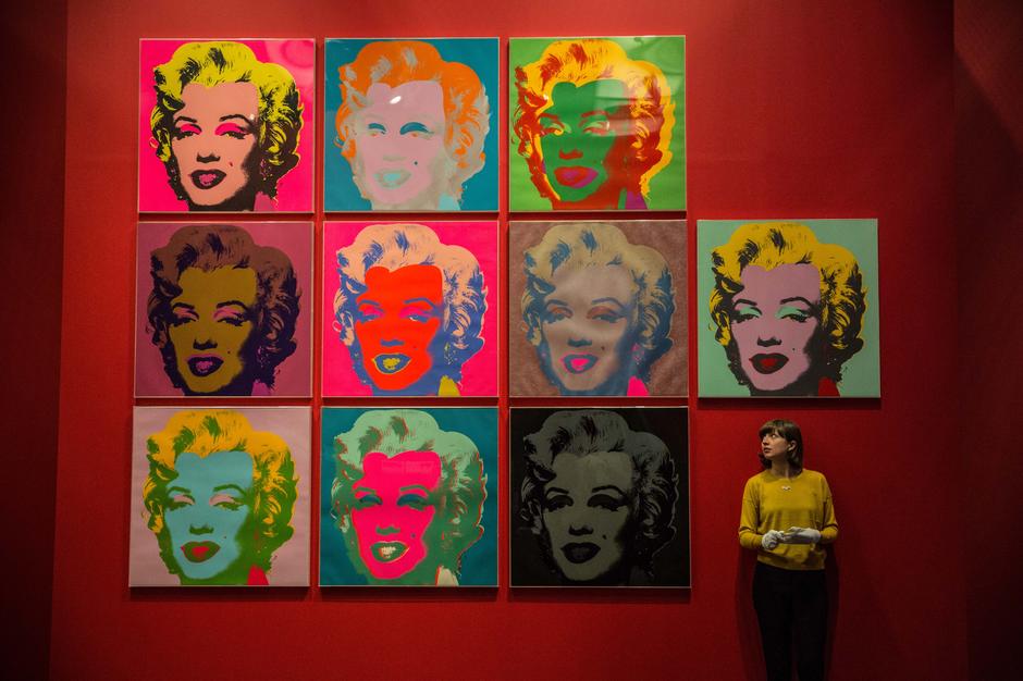 Warholovi portreti Marilyn Monroe | Author: Victoria Jones/Press Association/PIXSELL