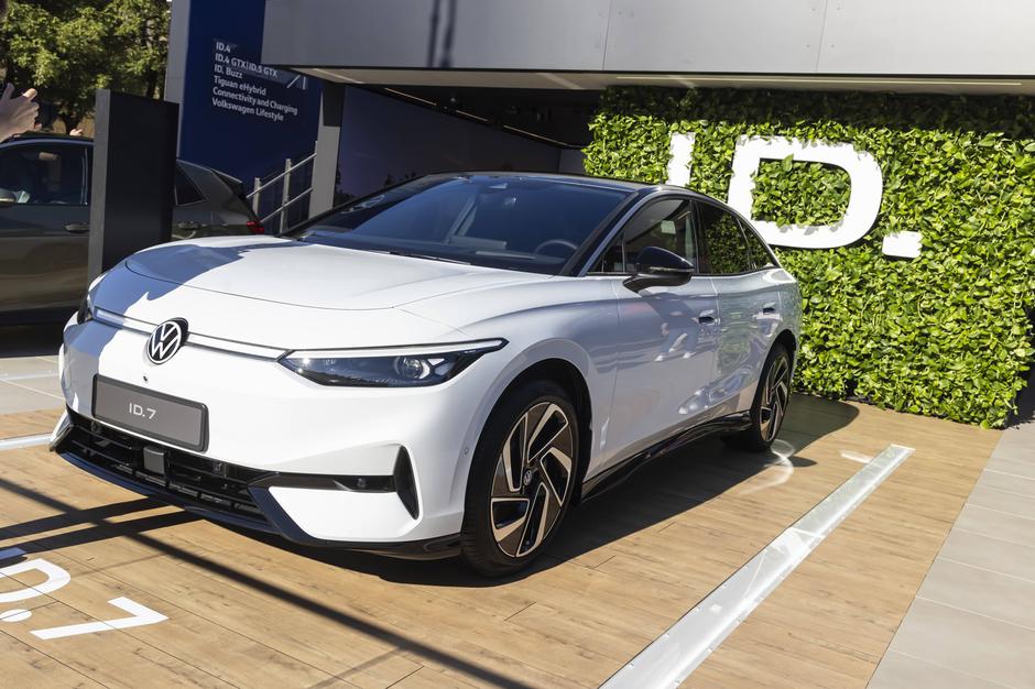 IAA MOBILITY MUNICH 2023. VW Volkswagen ID.7. Die Fahrzeugmesse steht ganz im Zeichern von E-Mobilität sowie alternative | Author: Profimedia