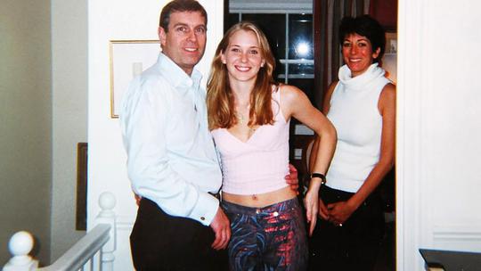 Prince Andrew and Virginia Roberts - 2001