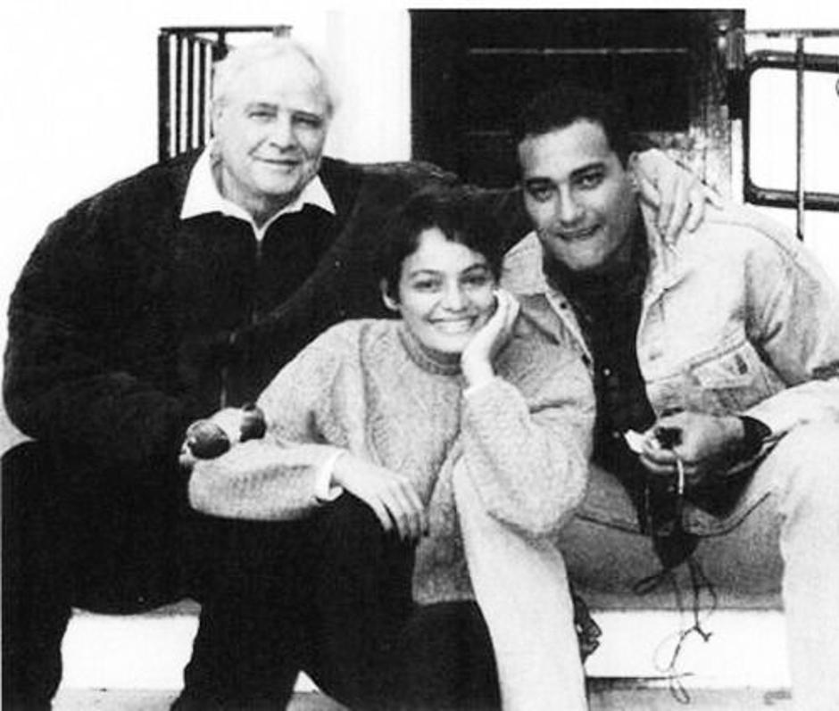 Marlon Brando i njegova obitelj | Author: Pinterest