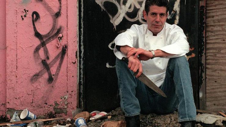 Kitchen Confidential author Anthony Bourdain
