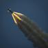 JIUQUAN, CHINA - JUNE 17: Image shows a scene during an escape flight test on China s new-generation manned spacecraft M