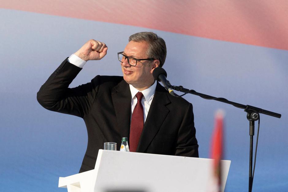 Serbia's ruling Serbian Progressive Party (SNS) major rally in Belgrade | Author: DJORDJE KOJADINOVIC/REUTERS