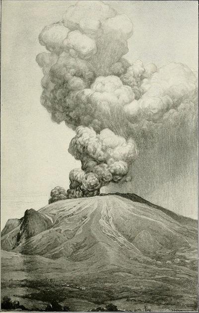 Mount Pelée vulkan