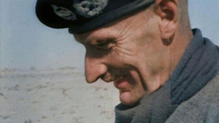 Field Marshal Bernard Montgomery, 1942. Second World War: North Africa. 'There wasn't going to be any more British retreat, said Churchill. And woe betide any who disagreed with him, including Rommel...[Montgomery, commander of the British Eighth Army dur