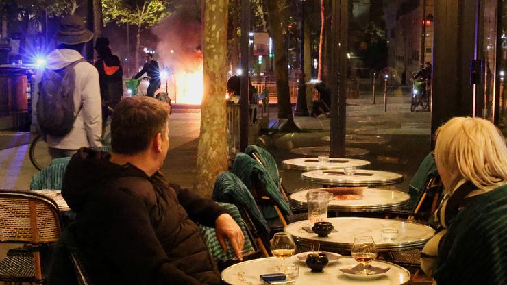 Nationwide protest in france over the cost of living