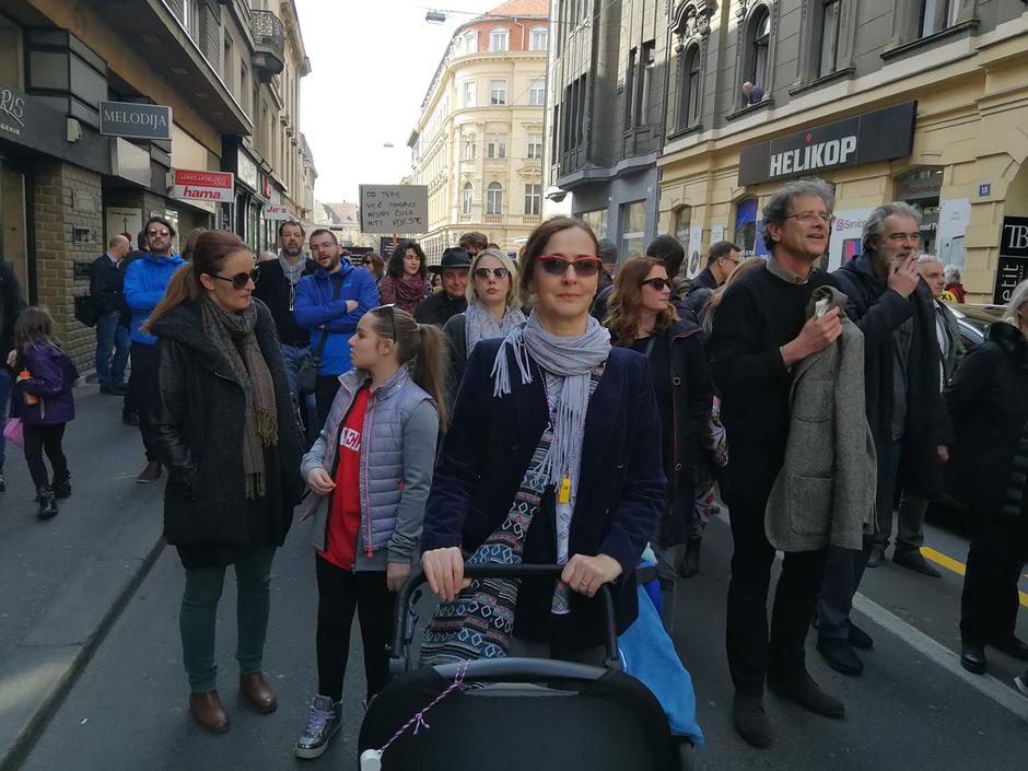 Protest novinara u Zagrebu 02.03.2019. | Author: Facebook