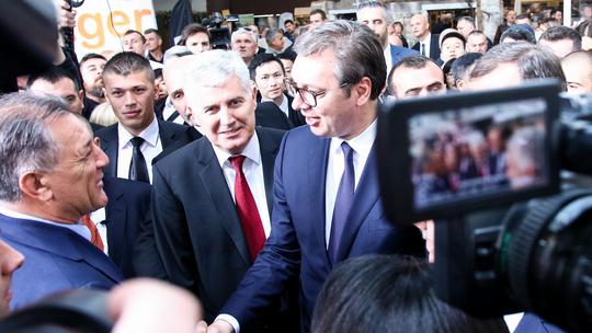 Zdravko Mamić, Dragan Čović, Aleksandar Vučić