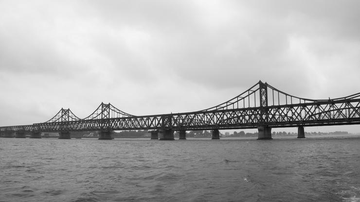 Most na rijeci Yalu u Sjevernoj Koreji