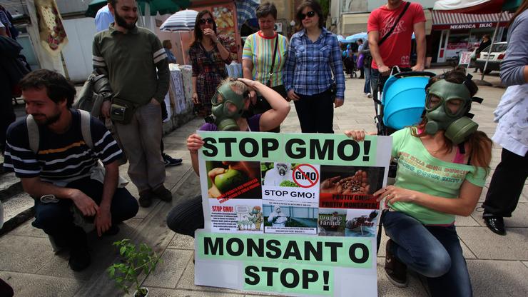Prosvjed protiv Monsanta, proizvođača GMO sjemena