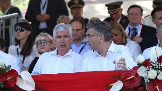 Dragan Čović i Andrej Plenković