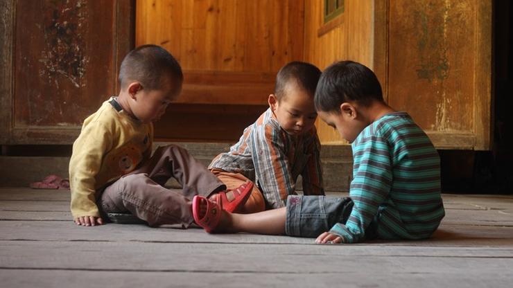 Djeca na selu u Kini